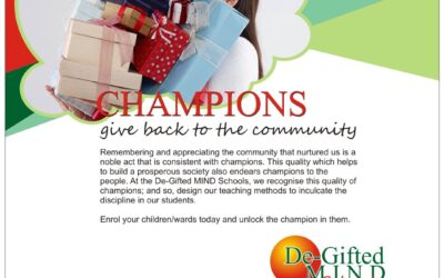 Champions Give Back To The Community